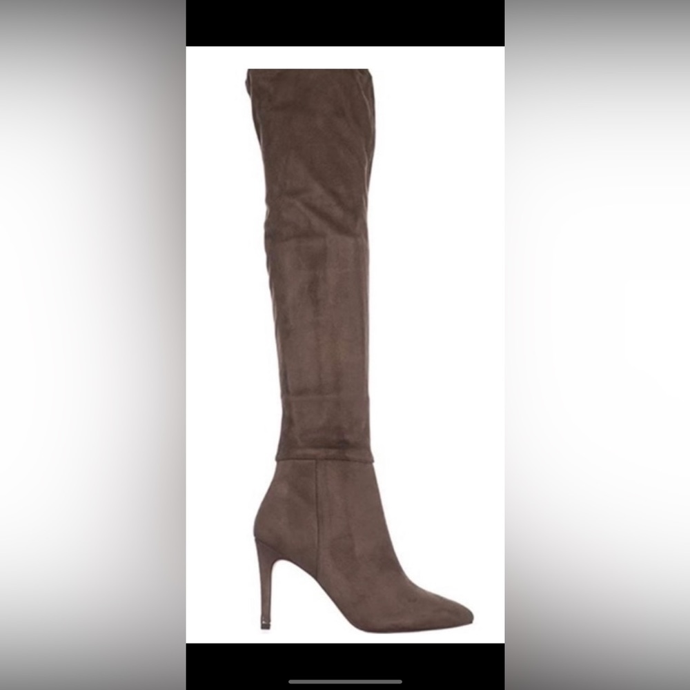Women’s Size 6 Over-the-Knee Taupe Boots